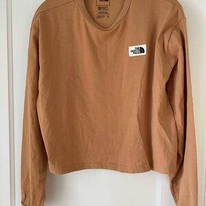 The North Face Tan Long Sleeve Top
